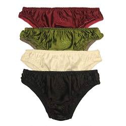 Paradise Silk Damen-Panty, Reine Seide, Sparpack (4 Stück) Gr. S, B von Paradise Silk