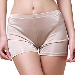 Paradise Silk Damen Unterhose aus reiner Seide, gestrickt Gr. 38, beige von Paradise Silk