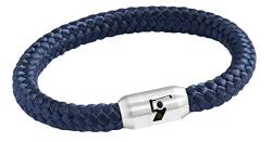 Das Original Golf Golfer Club Damen Herren Segeltau Armband Geflochten Mit Gravur Handmade Hochwertiger Magnetverschluss (Marine-Blau, 20.00) von Paris Montana