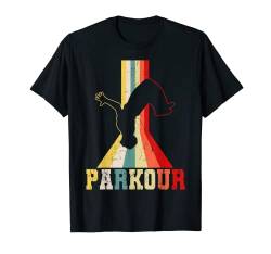 Parkour Freerunner Parcouring Retro Parcour Jungen T-Shirt von Parkourläufer & Extremsport Geschenkideen