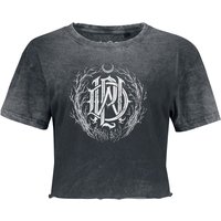 Parkway Drive T-Shirt - Metal Crest - L bis XXL - für Damen - Größe XL - dunkelgrau  - Lizenziertes Merchandise! von Parkway Drive