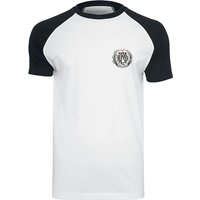 Parkway Drive T-Shirt - Metal Crest - S bis XXL - für Männer - Größe S - weiß/schwarz  - Lizenziertes Merchandise! von Parkway Drive