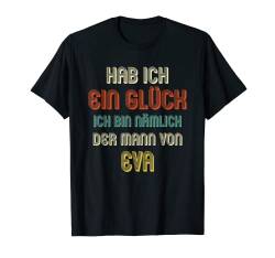 Herren EVA TShirt Lustig Spruch Witziges Partner Hochzeit Vorname T-Shirt von Partner Hochzeit Designs mit lustigem Spruch