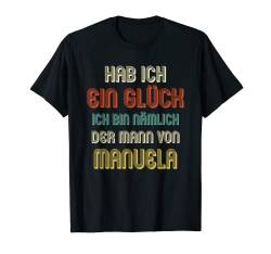 Herren MANUELA TShirt Lustig Spruch Witziges Partner Hochzeit T-Shirt von Partner Hochzeit Designs mit lustigem Spruch