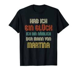 Herren MARTINA TShirt Lustig Spruch Witziges Partner Hochzeit T-Shirt von Partner Hochzeit Designs mit lustigem Spruch