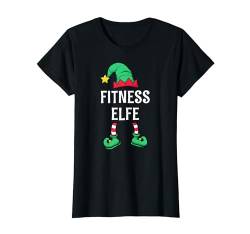 Fitness Elfe Partnerlook Familien Outfit Frauen Weihnachten T-Shirt von Partnerlook Weihnachten Familien Outfits by KaMi