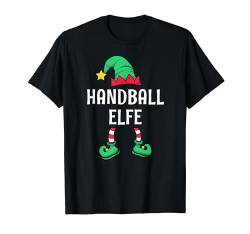 Handball Elfe Partnerlook Familien Outfit Frauen Weihnachten T-Shirt von Partnerlook Weihnachten Familien Outfits by KaMi