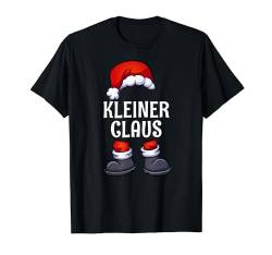 Kleiner Claus Weihnachten Partnerlook Familie Weihnachtsmann T-Shirt von Partnerlook Weihnachten Familien Outfits by KaMi