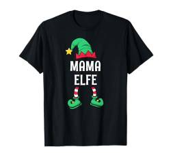 Mama Elfe Partnerlook Familien Outfit Frauen Weihnachten T-Shirt von Partnerlook Weihnachten Familien Outfits by KaMi