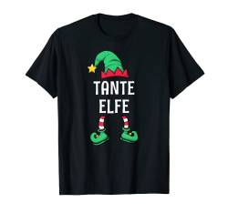 Tante Elfe Partnerlook Familien Outfit Frauen Weihnachten T-Shirt von Partnerlook Weihnachten Familien Outfits by KaMi