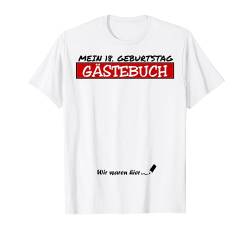 18. Geburtstag Gästebuch 18 Jahre alt Junge Mädchen Outfit T-Shirt von Party Geburtstagsgeschenk Geschenkidee Deko 2003