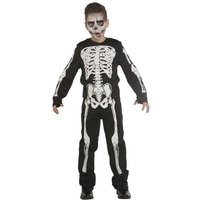 Party x People Zombie-Kostüm PxP 125971 - Skelett Boy - Kinder Kostüm Overall von Party x People