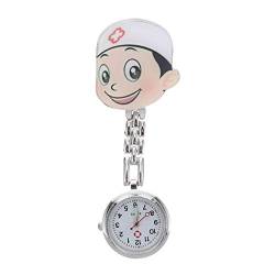 1stk Uhr Acryl-ansteckuhr Digitaluhr Zubehör Geschenke Für Frauen Ansteckbare Arztuhr Legierung Pflege Uhrkette Fräulein Weiß von PartyKindom