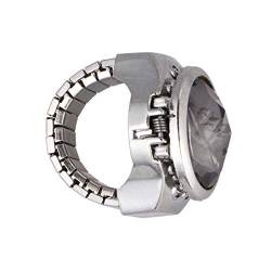 Geschenk Ringuhr Unisex-fingerring Kreative Uhr Für Frauen Fingerring Aus Quarz Damenringe Mütter Klingeln Fingeruhr Herrenuhren Funky Ringe Damenuhr Muschelschale Mode Mini-uhr von PartyKindom