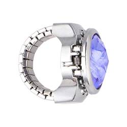 Unisex-fingerring Herrenuhren Uhren Für Männer Modeuhren Für Damen Ringuhren Ringuhr Für Männer Moderinge Kreative Uhr Für Frauen Oval Kind Violett Spielzeug von PartyKindom