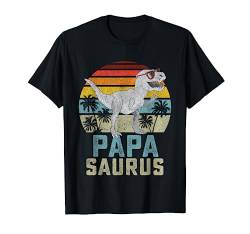 Papasaurus T Rex Dinosaurier Papa Saurus Familie Passenden T-Shirt von Passende Familie Saurus Rex Geschenk Geschäft