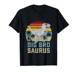 Bigbrosaurus T Rex Dinosaurier-Big Bro Saurus Bruder Familie T-Shirt von Passenden Familie Saurus Rex Geschenk Geschäft