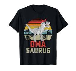 Omasaurus T Rex Dinosaurier Oma Saurus Familie Passenden T-Shirt von Passenden Familie Saurus Rex Geschenk Geschäft