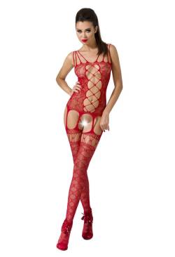 Bodystocking BS054 rot Passion von Passion