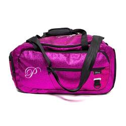 Pastry Glitzer-Reisetasche, Knallpink (Hot Pink), 20 Inch, Glitzer-Reisetasche von Pastry