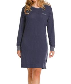 Pastunette Damen Nachthemd NOS - Dark Blue - L - Blau, blu, L von Pastunette