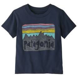 Patagonia - Baby Fitz Roy Skies - T-Shirt Gr 12 Months blau von Patagonia