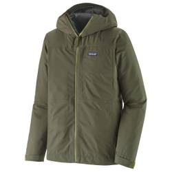 Patagonia - Boulder Fork Rain Jacket - Regenjacke Gr L oliv von Patagonia