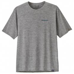 Patagonia - Cap Cool Daily Graphic Shirt Waters - Funktionsshirt Gr M grau von Patagonia