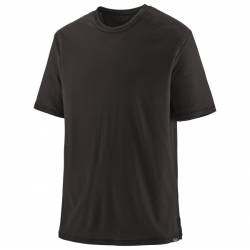 Patagonia - Cap Cool Merino Shirt - Merinoshirt Gr L schwarz von Patagonia