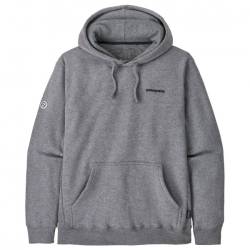 Patagonia - Fitz Roy Icon Uprisal Hoody - Hoodie Gr L grau von Patagonia