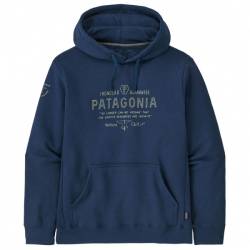 Patagonia - Forge Mark Uprisal Hoody - Hoodie Gr M blau von Patagonia