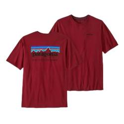Patagonia Herren M's P-6 Mission Organic T-Shirt, Wachs Rot, L von Patagonia