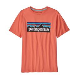 Patagonia Kinder T-Shirt Regenerative Organic Certified Cotton P-6 Logo von Patagonia