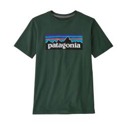 Patagonia Kinder T-Shirt Regenerative Organic Certified Cotton P-6 Logo von Patagonia