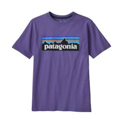 Patagonia Kinder T-Shirt Regenerative Organic Certified Cotton P-6 Logo von Patagonia