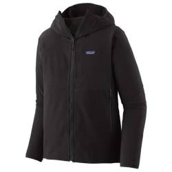 Patagonia - R1 Techface Hoody - Softshelljacke Gr L schwarz von Patagonia