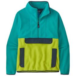 Patagonia - Synch Anorak - Fleecepullover Gr S türkis von Patagonia