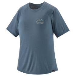 Patagonia - Women's Cap Cool Trail Graphic Shirt - Funktionsshirt Gr XS blau von Patagonia
