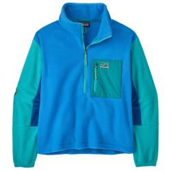 Patagonia - Women's Microdini 1/2 Zip P/O - Fleecepullover Gr L blau von Patagonia