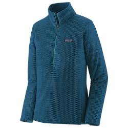 Patagonia - Women's R1 Air Zip Neck - Fleecepullover Gr L blau von Patagonia