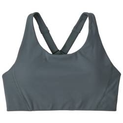 Patagonia - Women's Shadowlite Mid Impact Adjustable Bra - Sport-BH Gr L grau von Patagonia