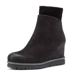 Patrizia Bonfanti Andy Ronnie Nabuk Bkack Leather Ankle Boot Schwarz Black Black 38 EU von Patrizia Bonfanti