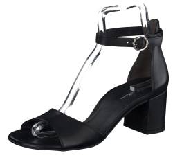 Paul Green Damen, Frauen Riemchensandalen,sandaletten,sommersandalen,absatz,sommerschuhe,freizeitschuhe,offene,Schwarz (BLACK),37 EU / 4 UK von Paul Green