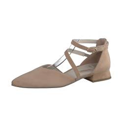 Paul Green Damen Ballerina, Frauen Riemchenballerinas,Abendschuhe,Slip-ons,spangenballerinas,Mary-Jane,Ballerinen,Pumps,Beige (Dakar),40 EU / 6.5 UK von Paul Green