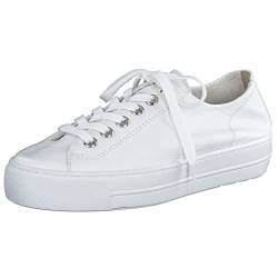 Paul Green Damen Bequemschuhe | Frauen Schnürschuhe | Weite: E (Normal) | Halbschuhe | schnürer | Schnuerschuhe,Weiß (White.White),41 EU / 7.5 UK von Paul Green