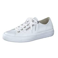 Paul Green Damen Bequemschuhe | Frauen Schnürschuhe | Weite: E (Normal) | Komfortschuhe | Halbschuhe | schnürer, Weiß (White),40.5 EU / 7 UK von Paul Green