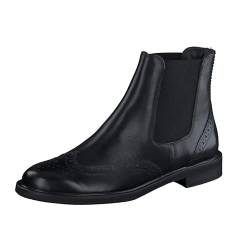 Paul Green Damen Chelsea-Stiefelette, Frauen Chelsea Boots,bootee,booties,halbstiefel,kurzstiefel,uebergangsschuhe,Schwarz (BLACK),38 EU / 5 UK von Paul Green