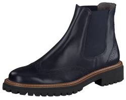 Paul Green Damen Chelsea-Stiefelette, Frauen Chelsea Boots,halbstiefel,kurzstiefel,uebergangsschuhe,uebergangsstiefel,flach,Blau (OCEAN),37.5 EU / 4.5 UK von Paul Green