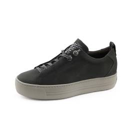 Paul Green Damen Pauls, Frauen Low-Top Sneaker,Freizeitschuhe,Turnschuhe,Laufschuhe,schnürschuhe,schnürer,Plateausohle,Grau (Iron),37.5 EU / 4.5 UK von Paul Green