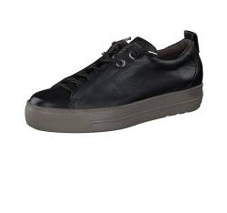 Paul Green Damen Pauls, Frauen Low-Top Sneaker,Freizeitschuhe,Turnschuhe,Laufschuhe,schnürschuhe,schnürer,Plateausohle,Schwarz (Black/Fango),37 EU / 4 UK von Paul Green